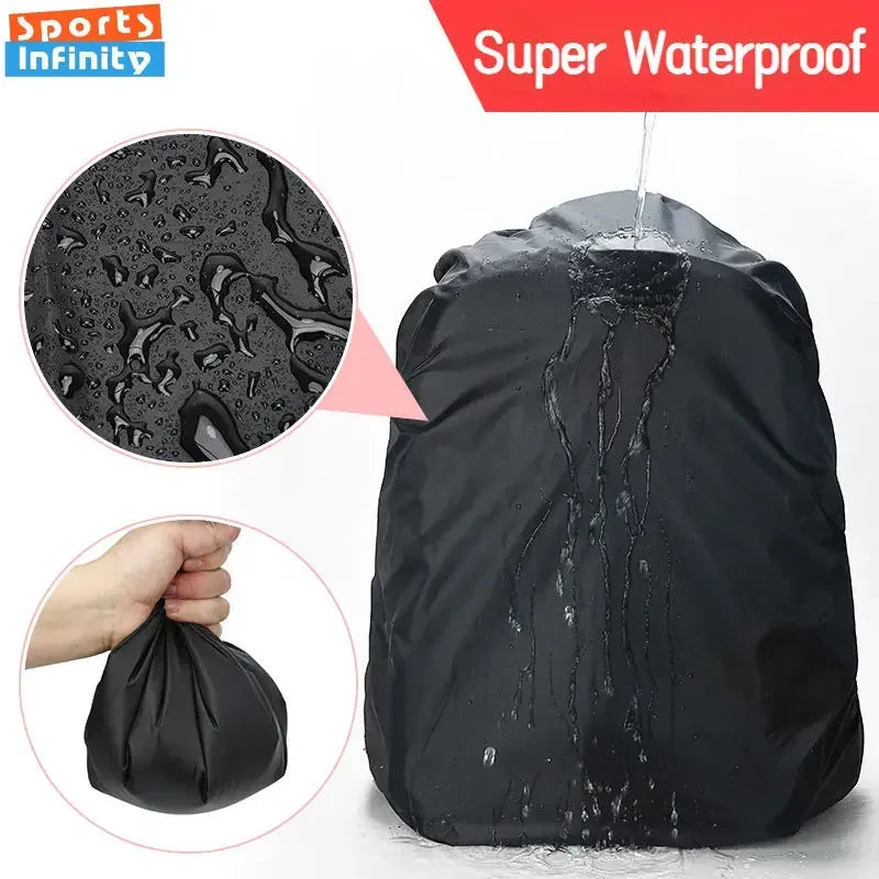 StormGuard Backpack Cover – Waterproof & Dustproof Protection (20–80L)  Protect your gear. No matter the weather.