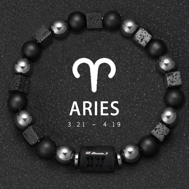 ZodiacStone Bracelet – Natural Crystal Horoscope Band  Your sign. Your energy. Your story.