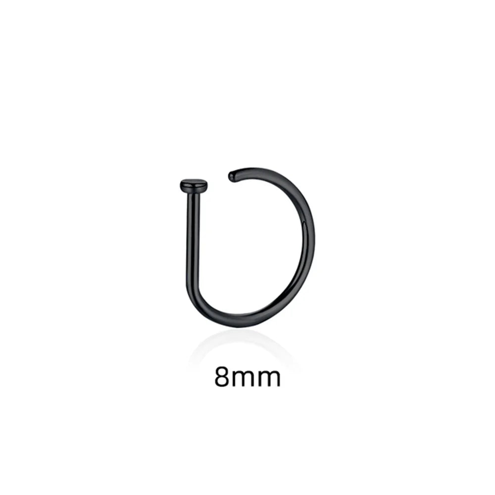 EdgeClip Nose Ring – Non-Piercing Septum Jewelry  No piercing. Bold style. Instant attitude.
