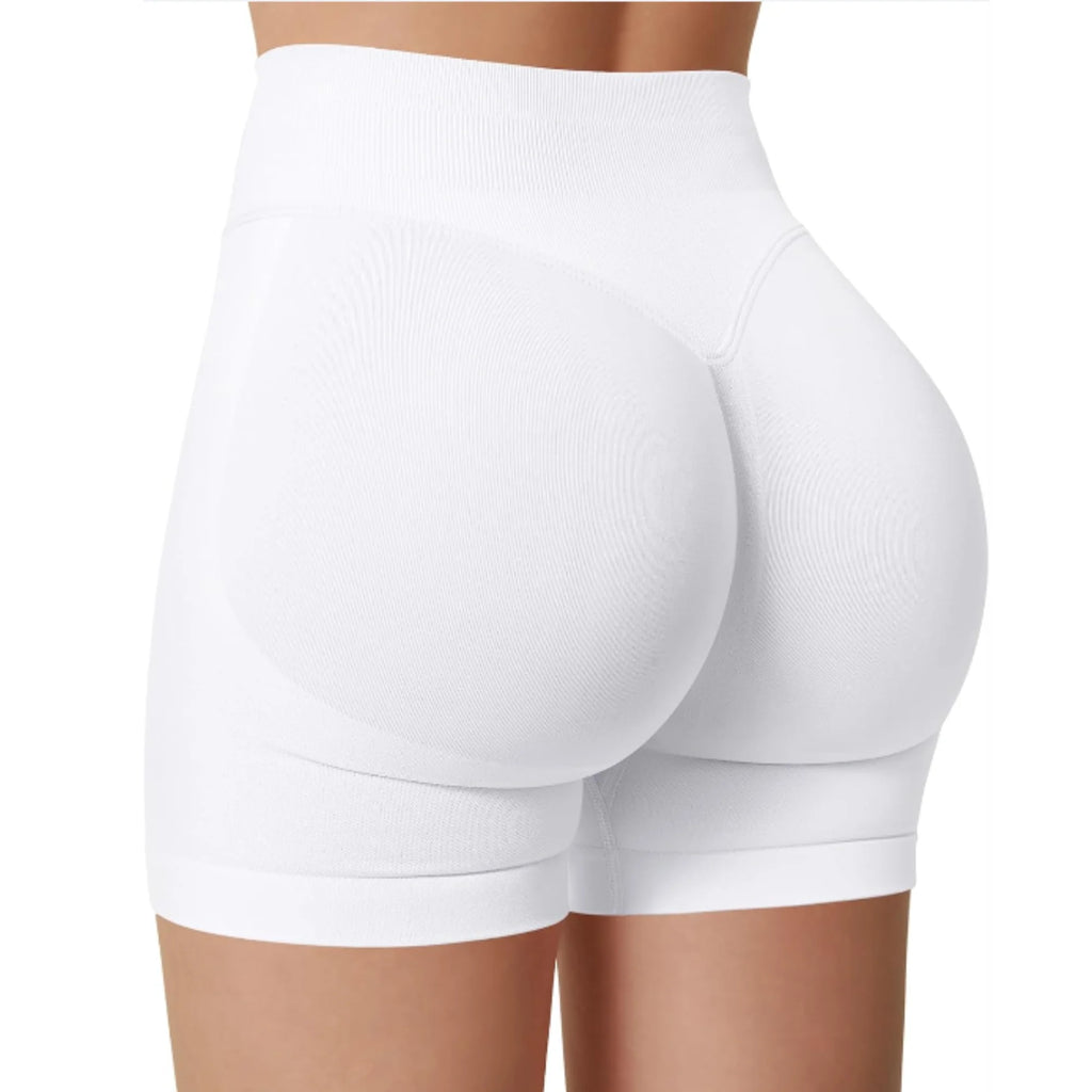 SculptCore Yoga Shorts – High-Waist Fitness Fit  Move freely. Stay confident. Look sculpted.