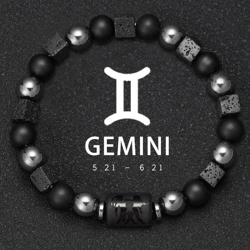 ZodiacStone Bracelet – Natural Crystal Horoscope Band  Your sign. Your energy. Your story.