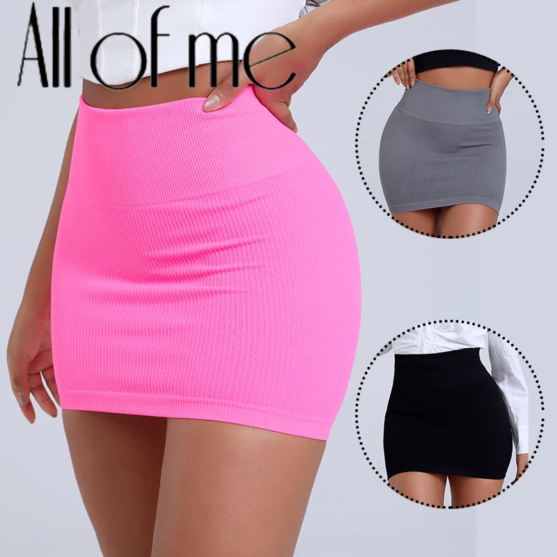 OfficeMuse Mini Skirt – High-Waist Knit Workwear  Sharp look. Sleek fit. Everyday confidence.