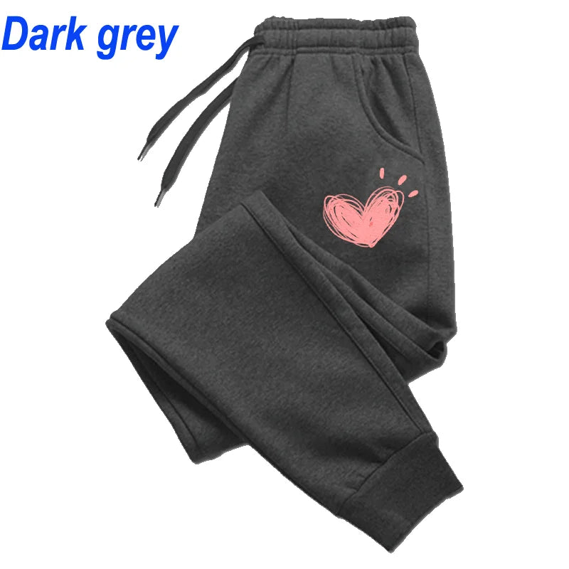 HeartEase Sweatpants – Cute Printed Cozy Joggers  Soft comfort. Cute vibes. Everyday wear.