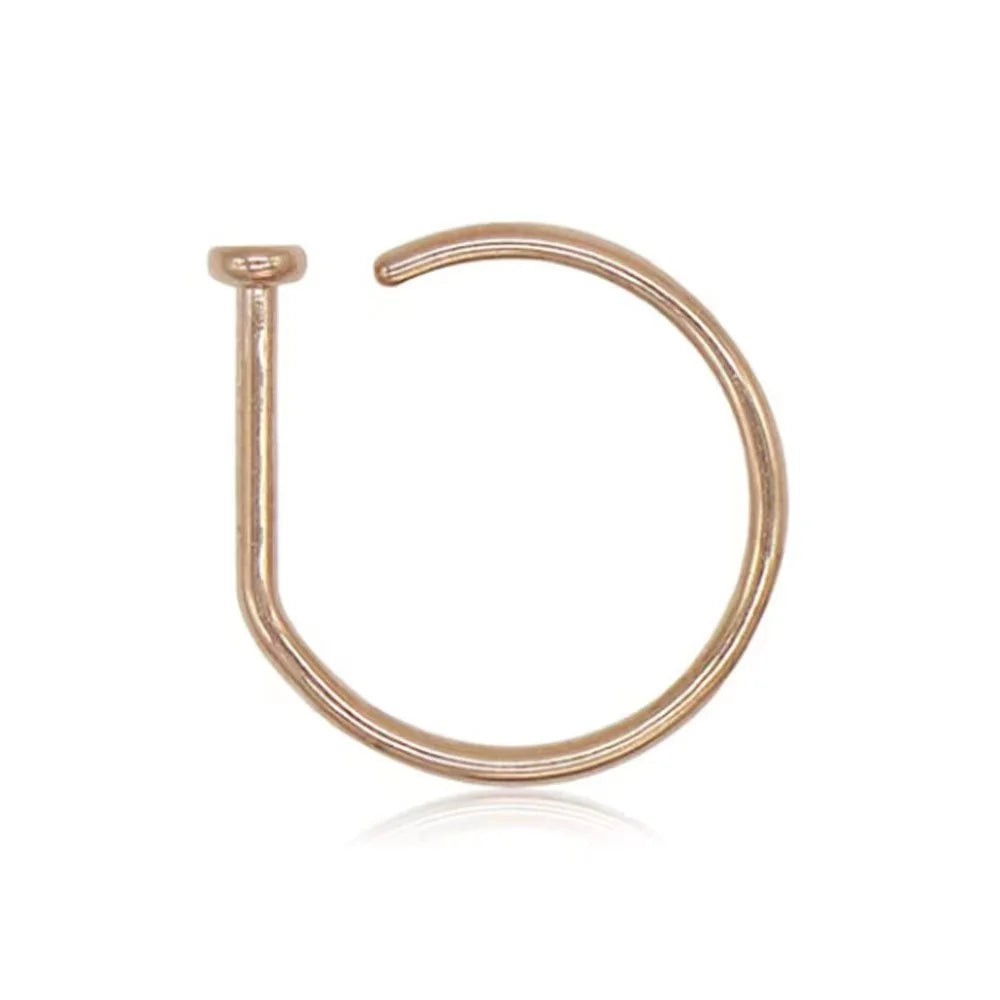 EdgeClip Nose Ring – Non-Piercing Septum Jewelry  No piercing. Bold style. Instant attitude.