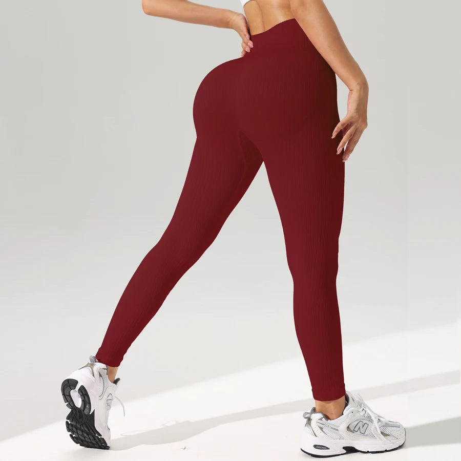 CoreSculpt Seamless Leggings – Tummy Control Fit  Smooth support. Sculpted curves. Performance ready.