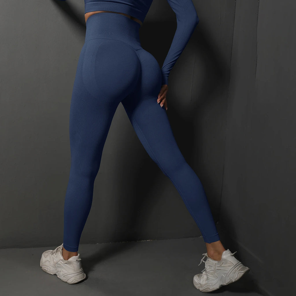 SculptFlex Seamless Leggings – High-Waist Booty Lift Fit  Sculpt your curves. Move with power. Perform in style.