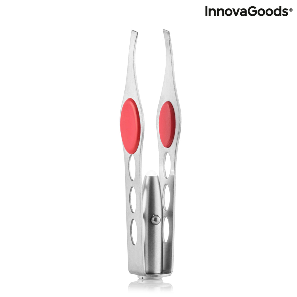 Hair Removal Tweezers with LED Lezers InnovaGoods