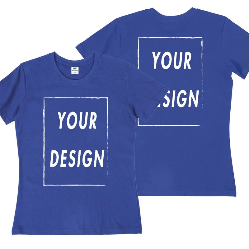 CustomPrint Team T-Shirt – Personalized Front & Back Design  Create your own style. Wear your identity.