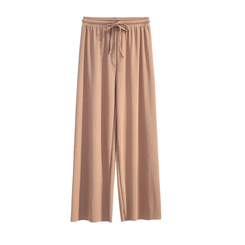 SilkAir Wide-Leg Pants – Lightweight Summer Comfort  Flowy, cool, and effortlessly elegant.