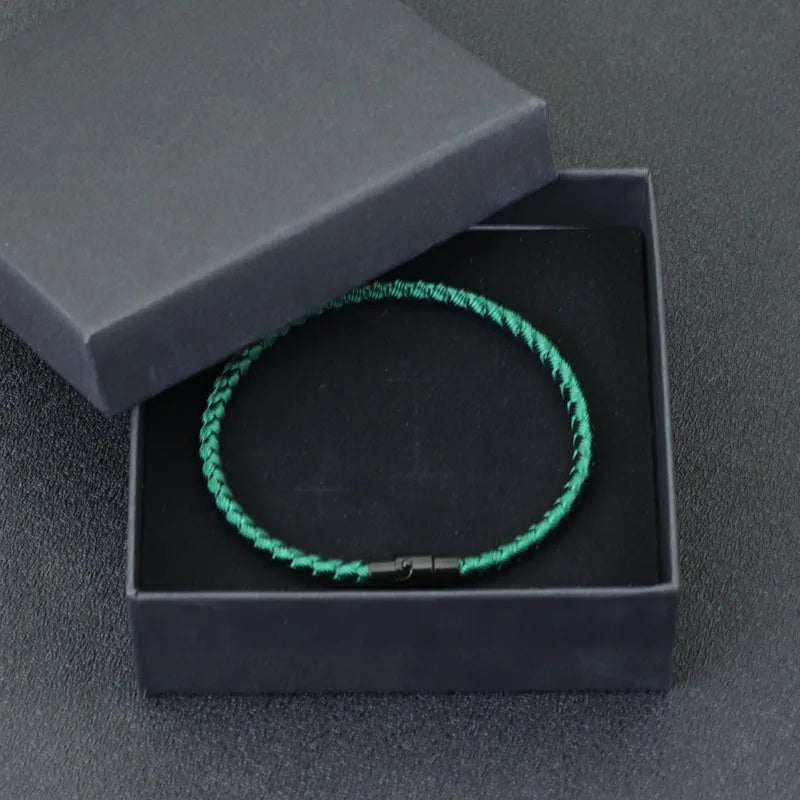 Fortune Link Bracelet – Lucky Red Thread Couple Band  Attract luck. Share energy. Wear your connection.
