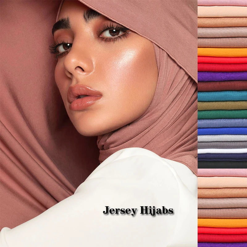 ModalSoft Hijab – Premium Cotton Jersey Scarf  Soft touch. Elegant drape. Everyday comfort.