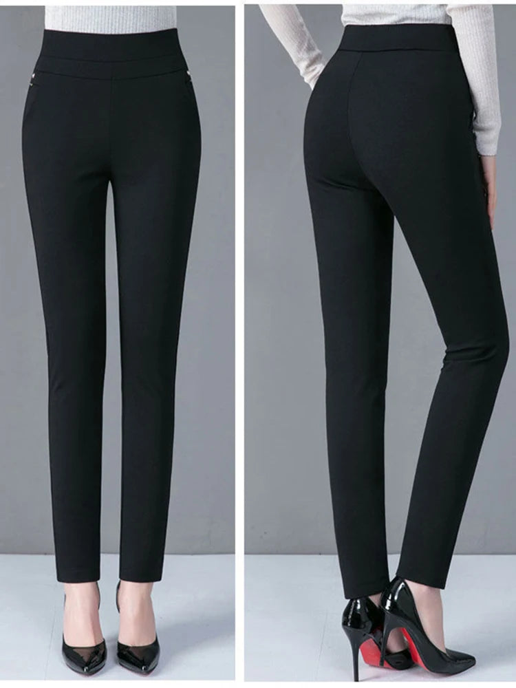 ThermaFlex Winter Leggings – Plush Warm Slim Fit Pants  Stay warm. Stay stylish. All winter long.