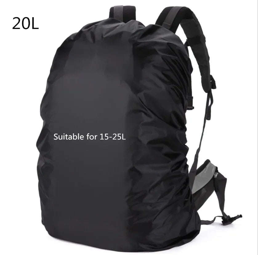 StormGuard Backpack Cover – Waterproof & Dustproof Protection (20–80L)  Protect your gear. No matter the weather.