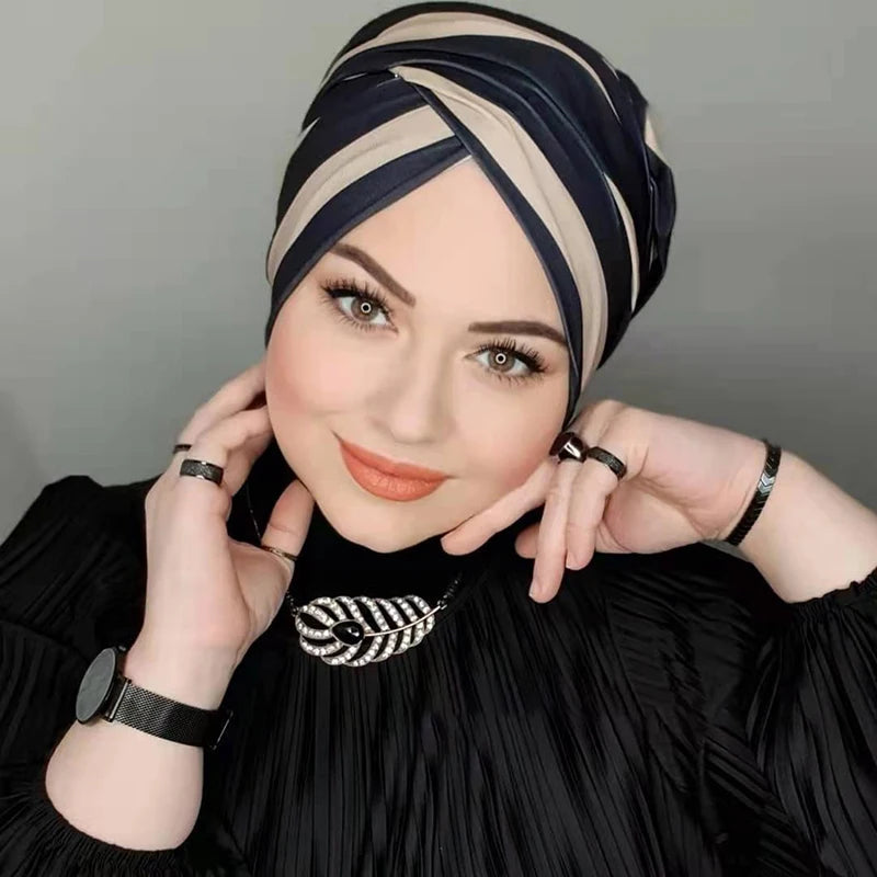 Silk Flow Hijab Undercap – Soft Modal Inner Cap  Secure comfort. Smooth finish. Everyday elegance.