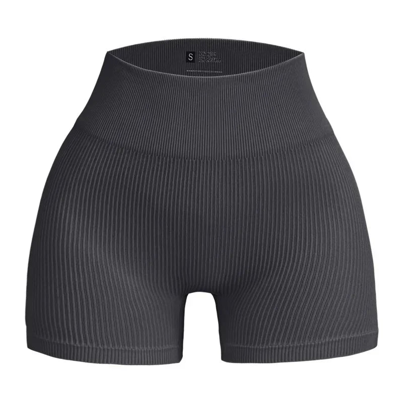 SculptFit Seamless Shorts – High-Waist Gym Essential  Lift, shape, and move with confidence.