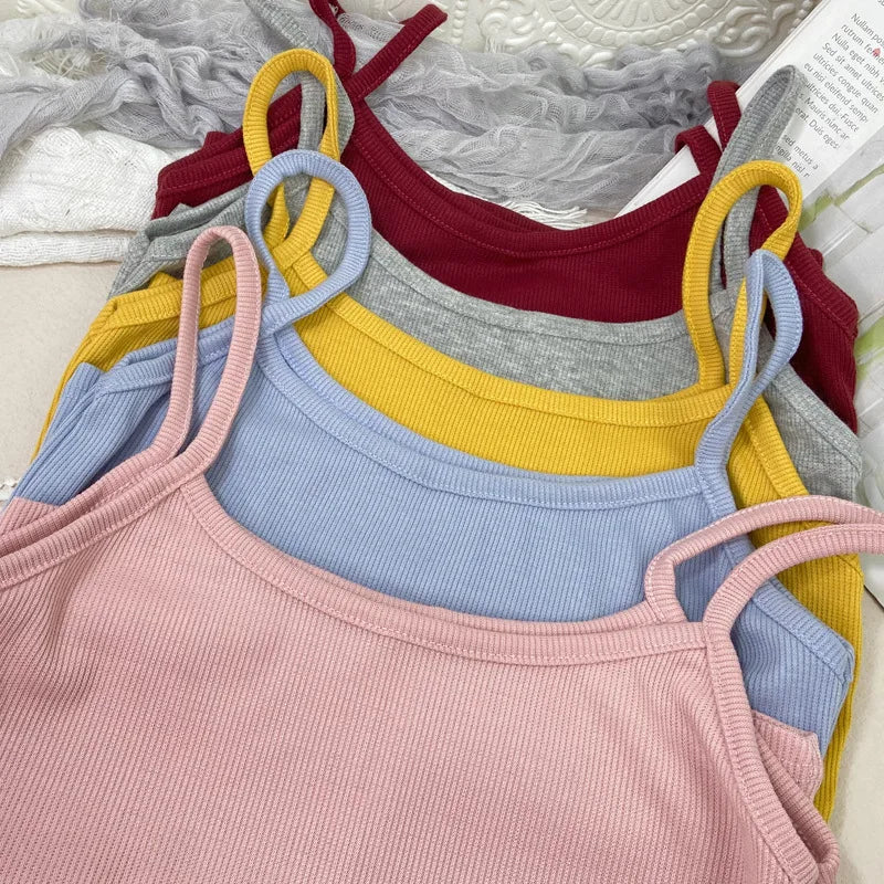 SoftFit Mini Cami – Slim Basic Summer Top  Simple, flattering, and made for everyday wear.