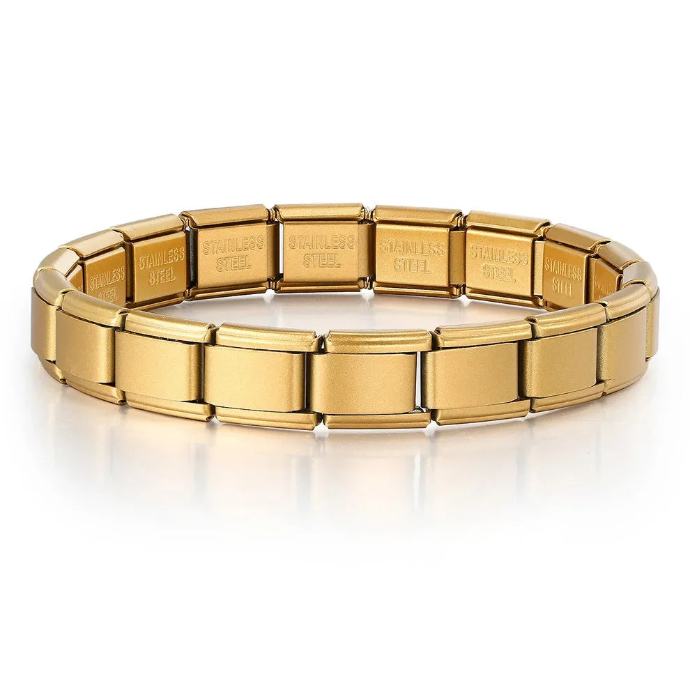 StarCharm Modular Bracelet – 18PCS Italian Link Set  Color your story. Customize your style. Shine your way.