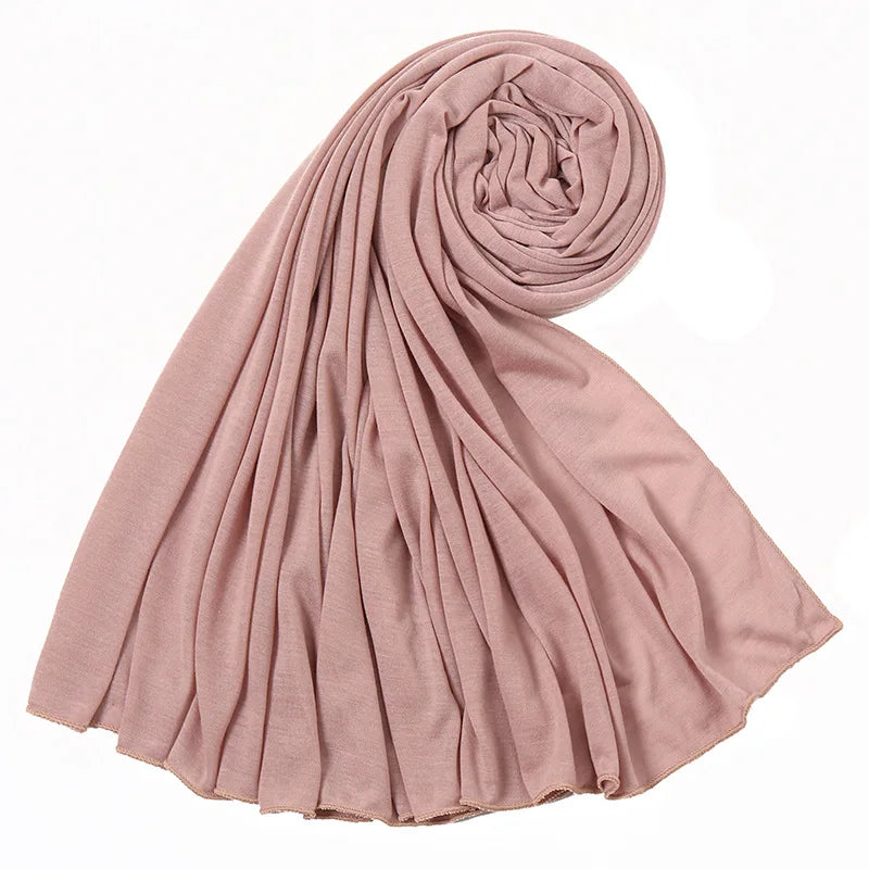 Soft Flow Jersey Hijab – Lightweight Everyday Scarf  Comfort, elegance, and effortless style.