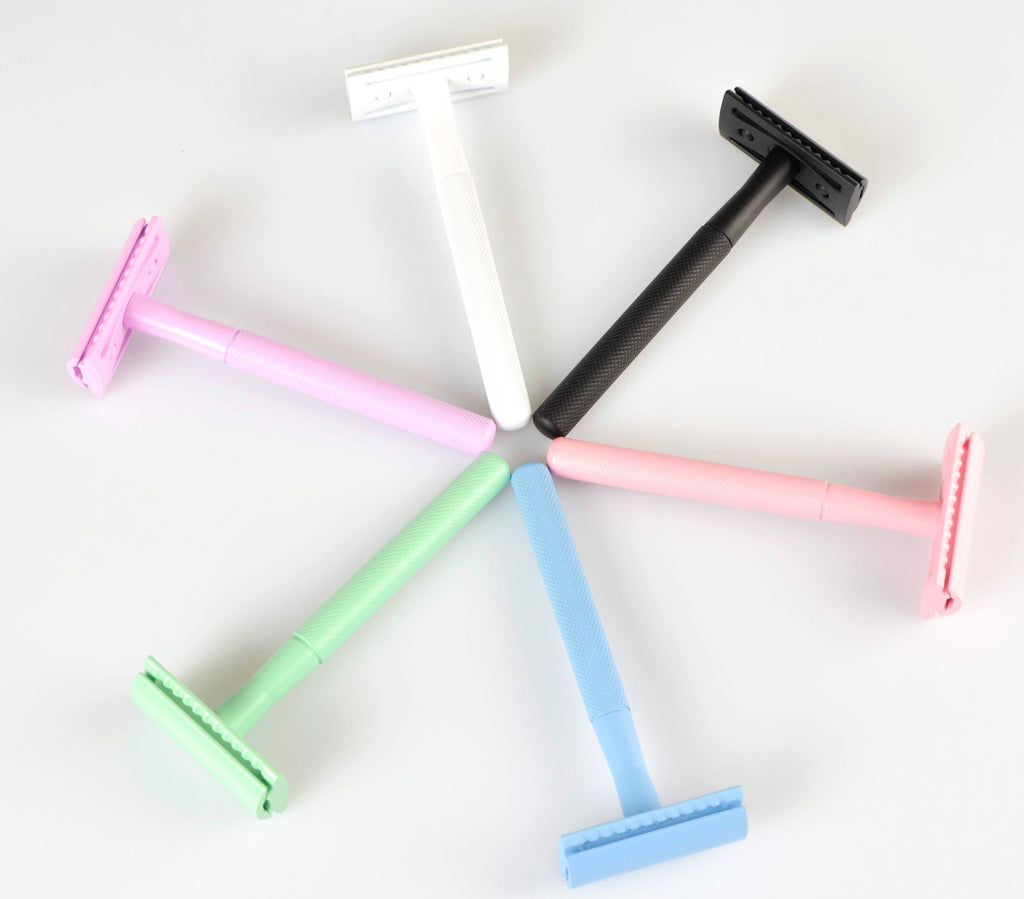 Plastic Free Reusable Safety Razor - Zero Waste Plastic Free Shaving -