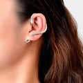 1 pc Punk Snake Piercing Cartilage Wrap Ear Jewellery Crawler Earring