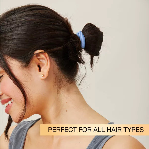 Super Comfy Hosiery Elastic Hair Tie Ponytailers - (12pcs)