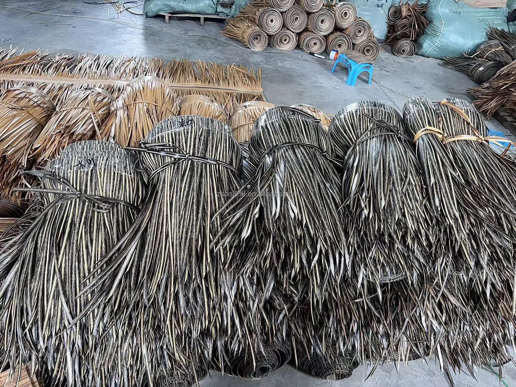 Plastic Grass Fiber Reed Roof Material