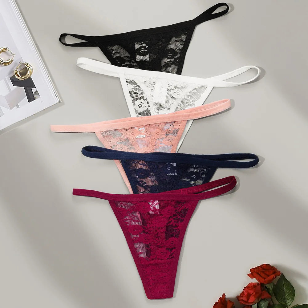New Style Sustainable Cute Soft Breathable Sexy Knitted Bikini Women Panties Quick Dry Hot Drilling Underwear