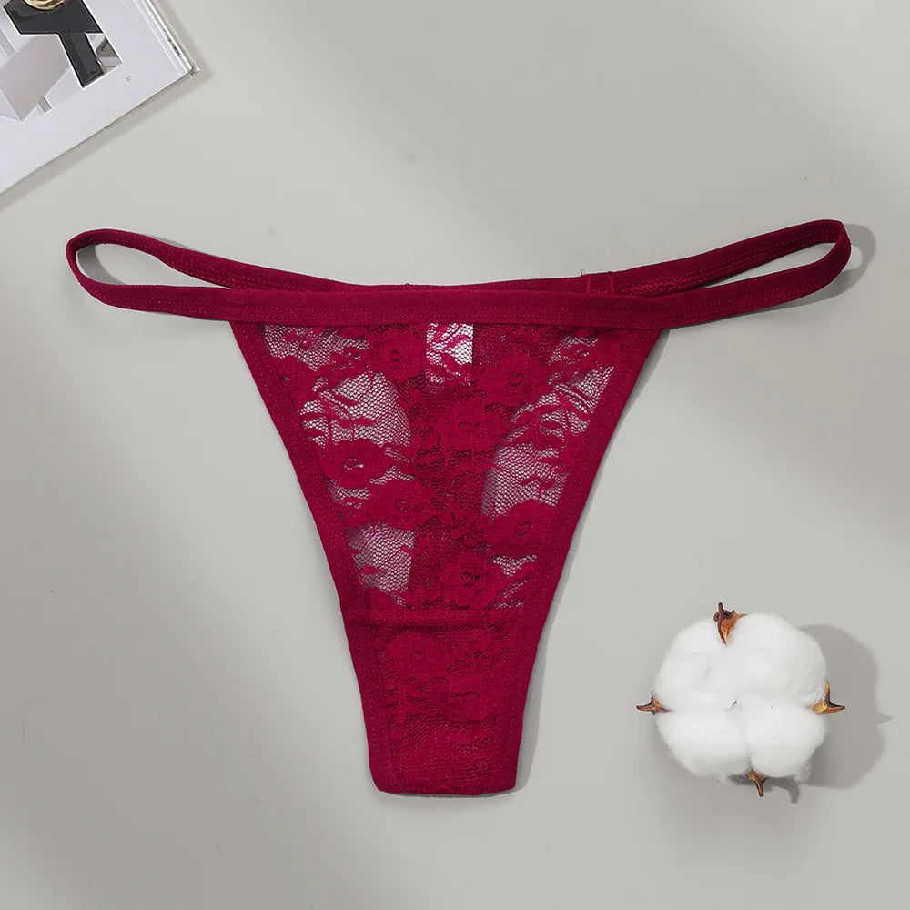 New Style Sustainable Cute Soft Breathable Sexy Knitted Bikini Women Panties Quick Dry Hot Drilling Underwear