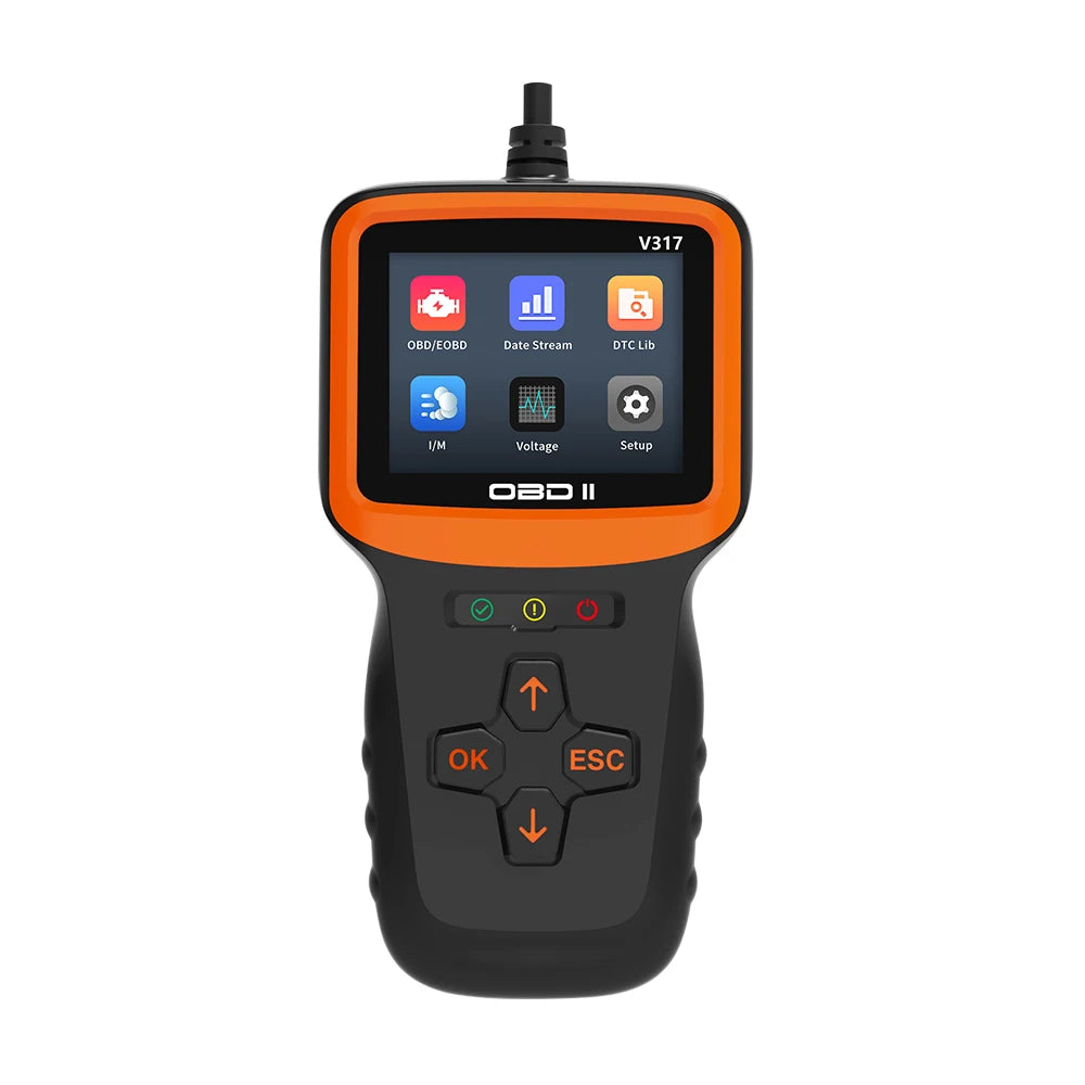 Lonauto 12V NEW Universal Obdii Protocols Vehicle Auto Machine Diagnostic OBD2 Car Diagnosis Scanner