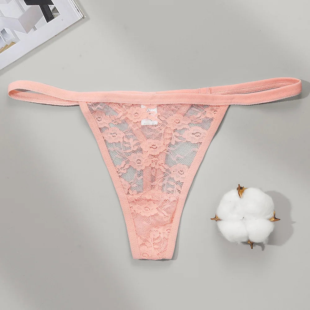 New Style Sustainable Cute Soft Breathable Sexy Knitted Bikini Women Panties Quick Dry Hot Drilling Underwear