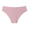 Customization Ice Silk Seamless Bikini Panties Lingerie Women Mid-Rise Non-trace Breathable Quick Dry Nylon/Spandex Underwear