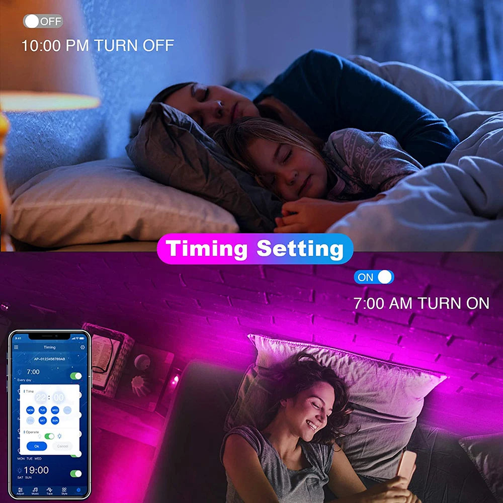 GlowSync LED Strip – USB RGB Light Tape (5050 SMD)  Color your space. Set the mood. Upgrade your vibe.