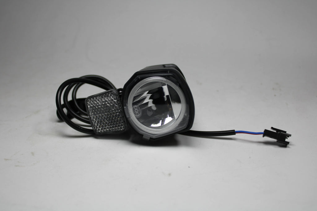 Water proof Electric Bicycle Front Light Bike Accessories with Battery Power Supply