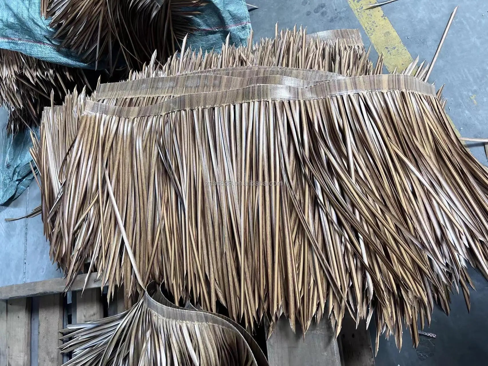 Plastic Grass Fiber Reed Roof Material