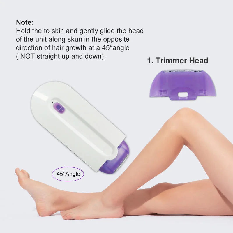 Electric Lady Shaver for Women Painless Women Razor Bikini Trimmer Rechargeable Shaver