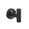 Hot Selling Wall Mount 304 Stainless Steel Black Bathroom Accessories Black Robe Hook Towel Hook Clothes Hook