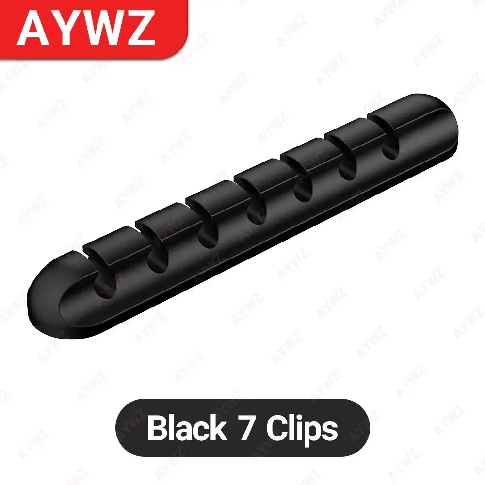 CableFix Organizer Clips – Clean & Tidy Cable Management  No more messy wires. Keep your space clean and organized.
