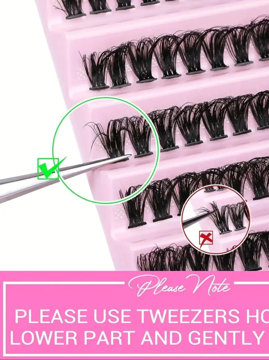 LashMuse Cluster Lashes – Natural Volume DIY Extensions (200pcs)  Salon-quality lashes at home. Soft, natural, and effortlessly stunning.