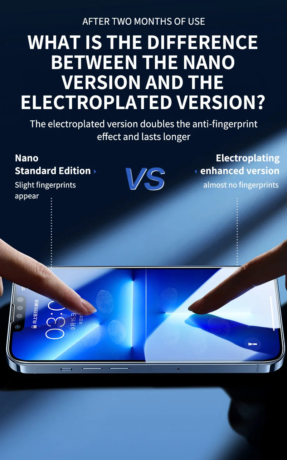 ClearShield 3-Pack Glass – iPhone Screen Protectors  Triple protection. Crystal clarity. Unbeatable value.