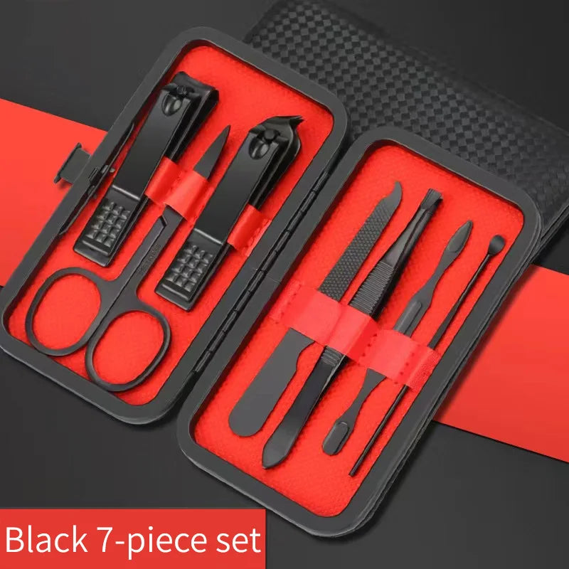 ProCare Nail Clipper Set – Complete Manicure & Pedicure Kit  All-in-one grooming tools for clean, precise, and effortless care.
