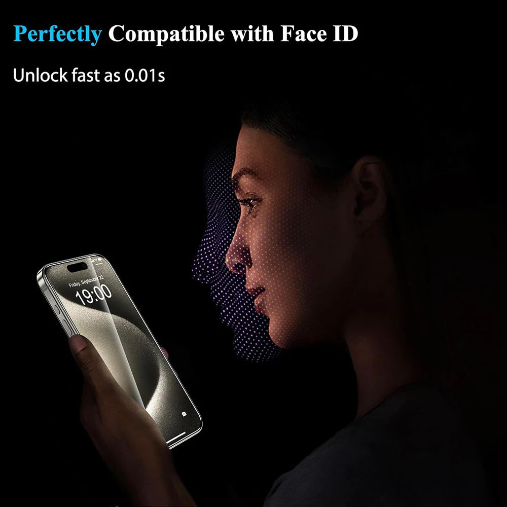 UltraShield Tempered Glass Screen Protector – 4 Pack  Reliable protection for your iPhone. Clear, strong, and easy to apply.