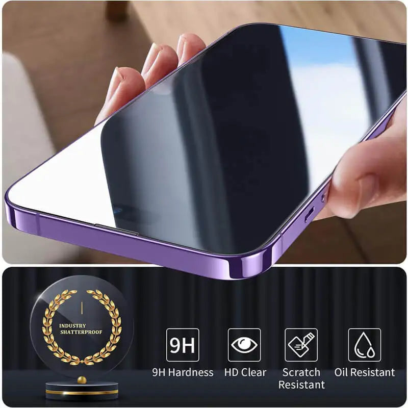 ClearShield Tempered Glass – iPhone Screen Protector  Maximum protection. Crystal clarity. Zero compromise.
