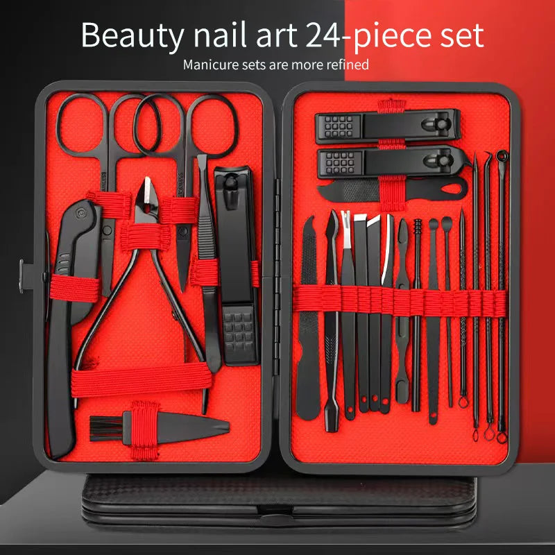 ProCare Nail Clipper Set – Complete Manicure & Pedicure Kit  All-in-one grooming tools for clean, precise, and effortless care.