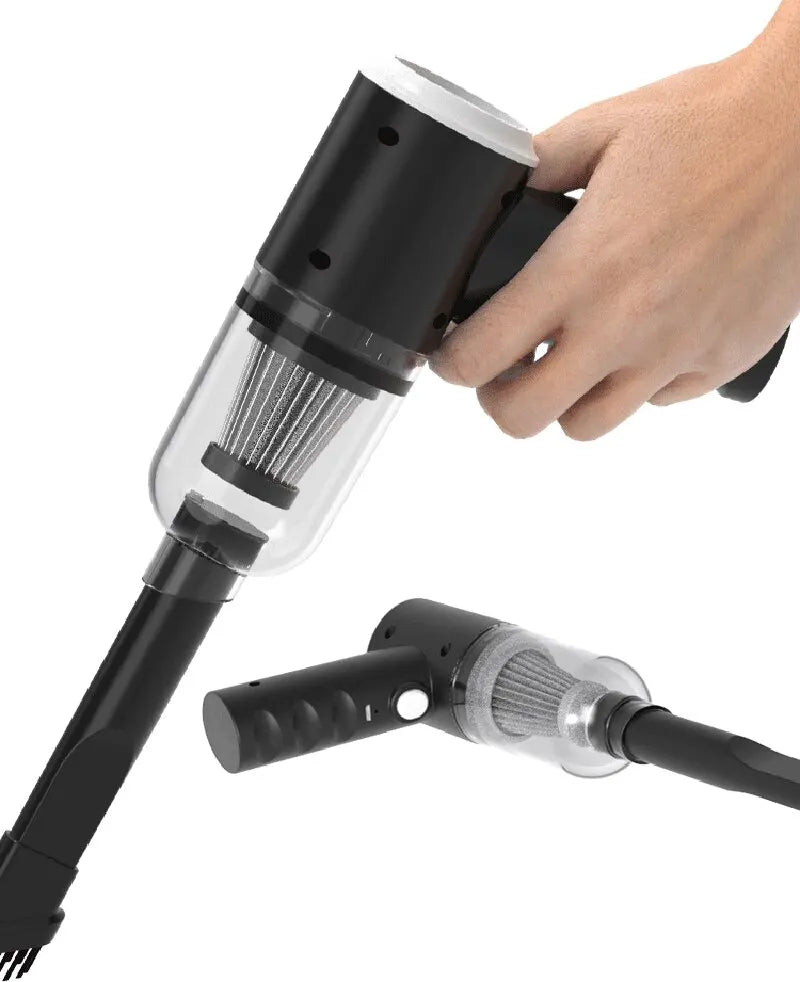 TurboClean Mini Car Vacuum – 9000Pa Portable Wet & Dry Cleaner  Compact power. Deep clean. Anytime, anywhere.