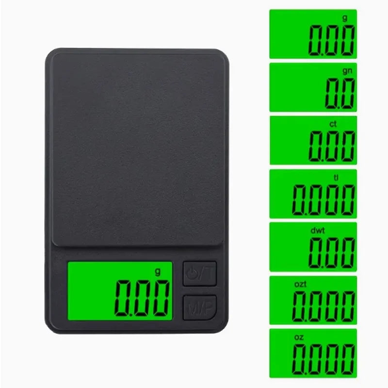 PrecisionPro Pocket Scale – 1000g x 0.1g Digital Scale  Accurate. Portable. Built for precision.