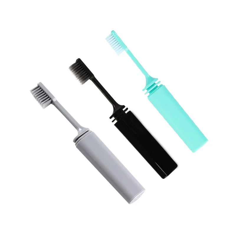 Travel Toothbrush Outdoor Camping Portable Folding Tooth Brush Traveling Toothbrushes for Adults Teeth Brushes brosse à dents