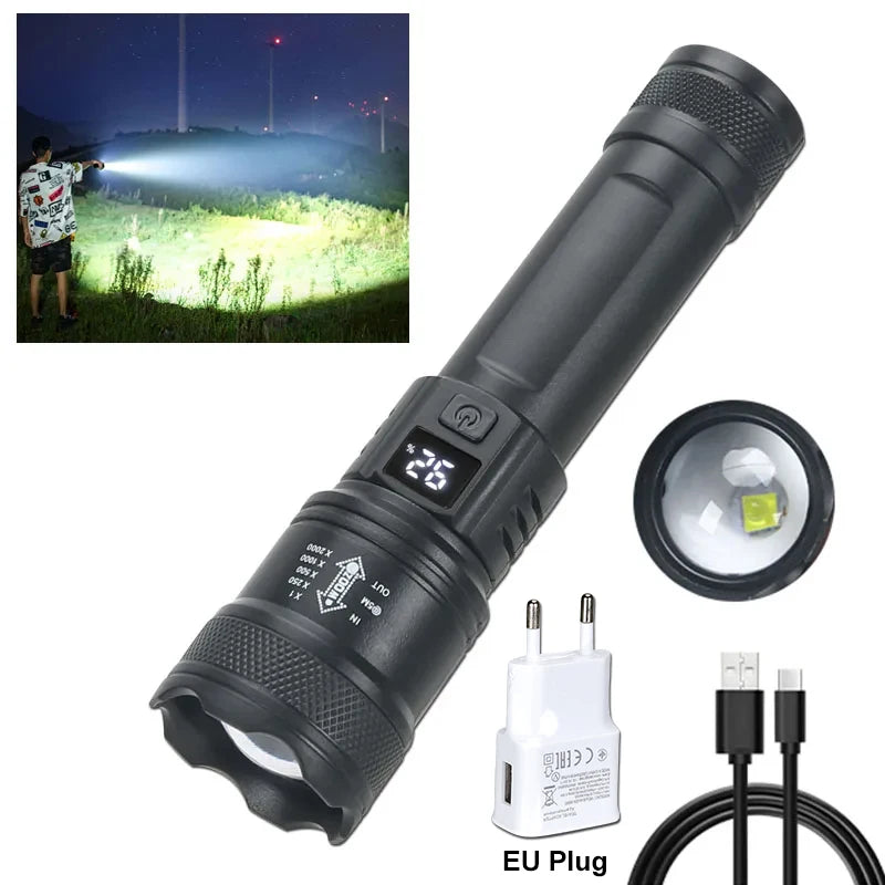 PowerBeam X2000 Flashlight – Tactical LED Torch  Extreme brightness. Reliable power. Ready for anything.