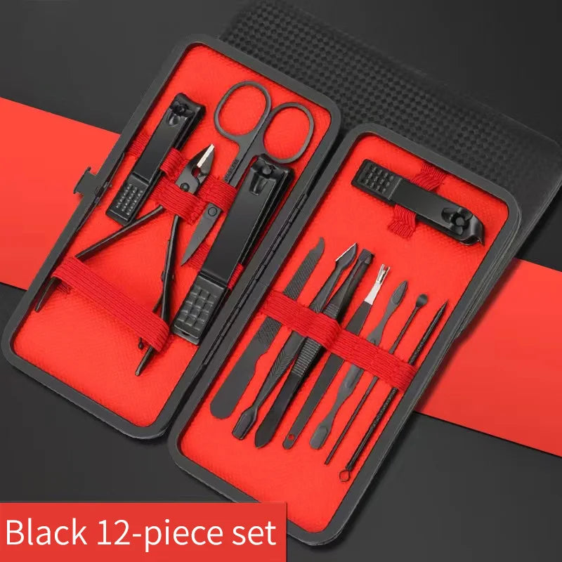 ProCare Nail Clipper Set – Complete Manicure & Pedicure Kit  All-in-one grooming tools for clean, precise, and effortless care.
