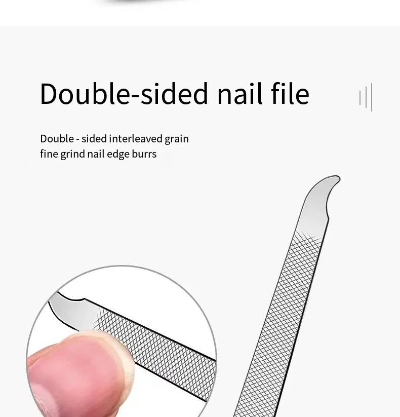 PrecisionCare Nail Kit – 6PCS Manicure Set  Sharp tools. Clean results. Professional care at home.