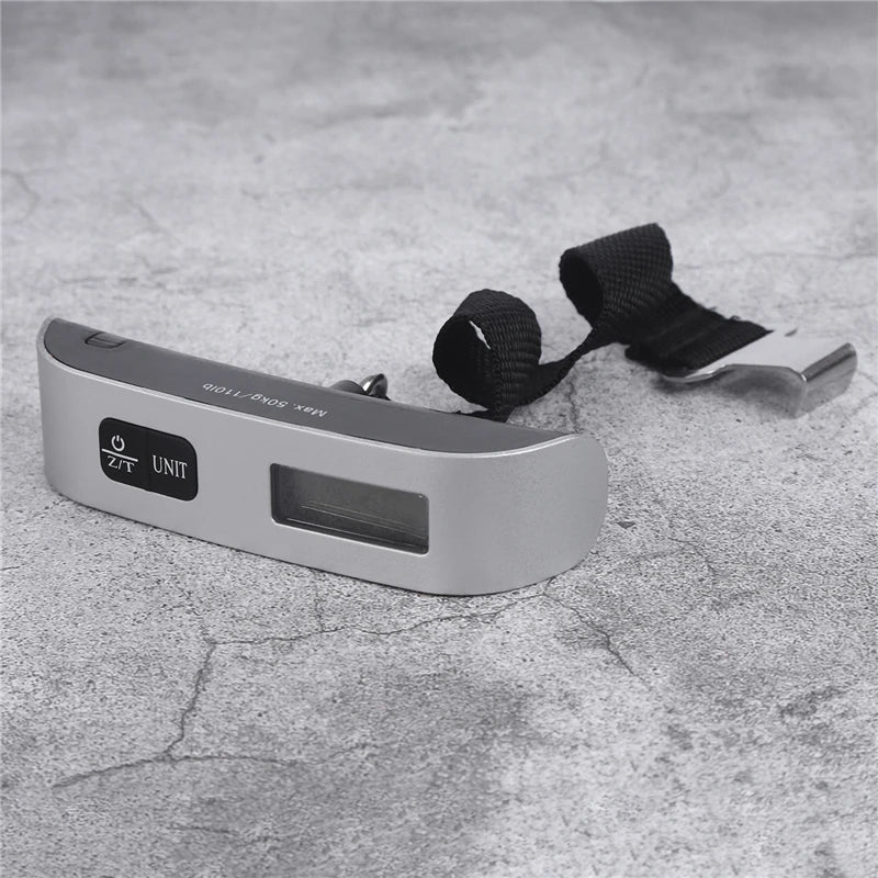 TravelWeigh Digital Scale – Portable Luggage Weight Checker (50kg/110lb)  No surprises at the airport. Travel smarter.